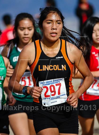Thumbnail 1 in CIF LA City Section Cross Country Championships (Girls) photogallery.