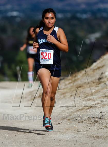 Thumbnail 3 in CIF LA City Section Cross Country Championships (Girls) photogallery.