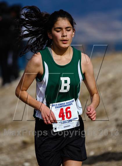 Thumbnail 1 in CIF LA City Section Cross Country Championships (Girls) photogallery.