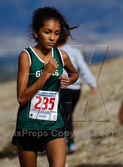 Thumbnail 3 in CIF LA City Section Cross Country Championships (Girls) photogallery.