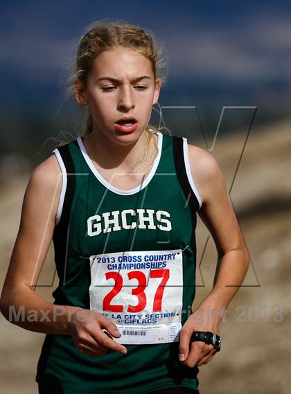 Thumbnail 3 in CIF LA City Section Cross Country Championships (Girls) photogallery.