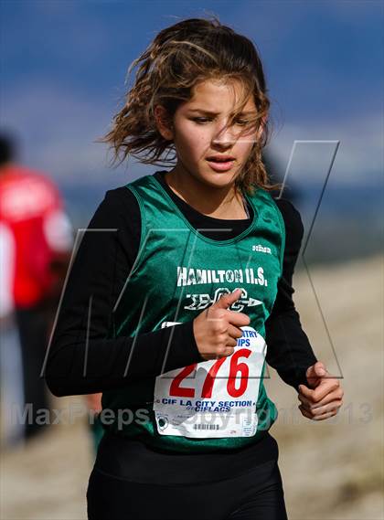 Thumbnail 1 in CIF LA City Section Cross Country Championships (Girls) photogallery.