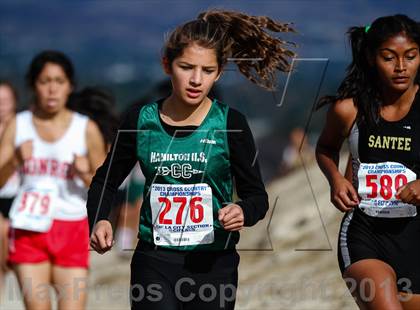 Thumbnail 3 in CIF LA City Section Cross Country Championships (Girls) photogallery.