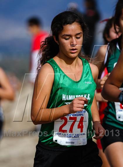 Thumbnail 3 in CIF LA City Section Cross Country Championships (Girls) photogallery.