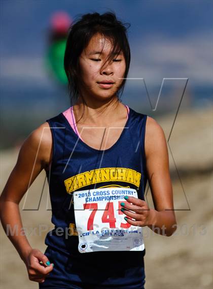 Thumbnail 1 in CIF LA City Section Cross Country Championships (Girls) photogallery.