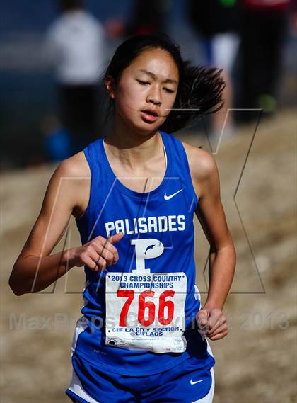 Thumbnail 2 in CIF LA City Section Cross Country Championships (Girls) photogallery.