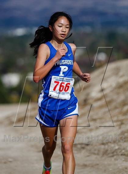 Thumbnail 1 in CIF LA City Section Cross Country Championships (Girls) photogallery.
