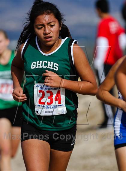 Thumbnail 2 in CIF LA City Section Cross Country Championships (Girls) photogallery.