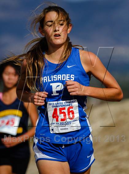 Thumbnail 1 in CIF LA City Section Cross Country Championships (Girls) photogallery.