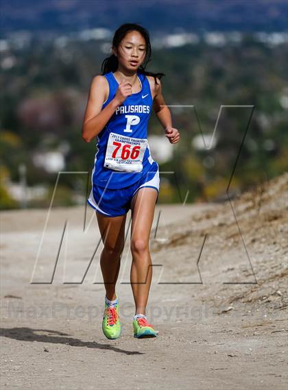 Thumbnail 2 in CIF LA City Section Cross Country Championships (Girls) photogallery.