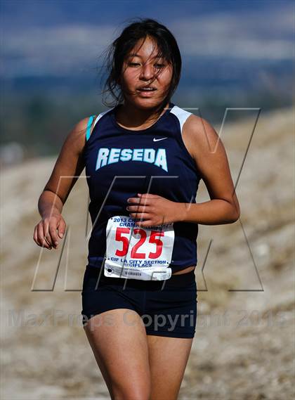 Thumbnail 3 in CIF LA City Section Cross Country Championships (Girls) photogallery.