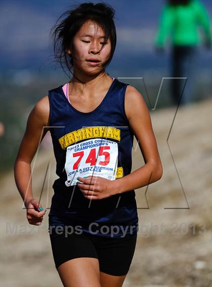Thumbnail 3 in CIF LA City Section Cross Country Championships (Girls) photogallery.