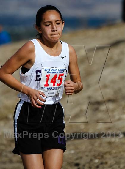 Thumbnail 3 in CIF LA City Section Cross Country Championships (Girls) photogallery.