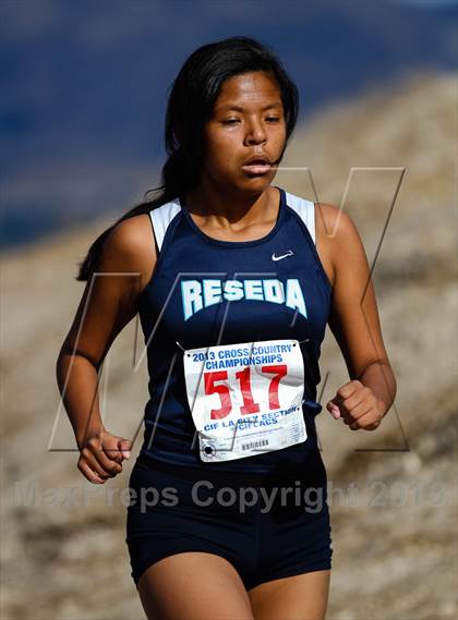 Thumbnail 3 in CIF LA City Section Cross Country Championships (Girls) photogallery.