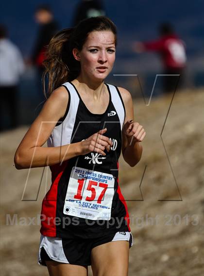 Thumbnail 1 in CIF LA City Section Cross Country Championships (Girls) photogallery.