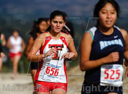 Thumbnail 2 in CIF LA City Section Cross Country Championships (Girls) photogallery.