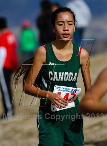 Thumbnail 2 in CIF LA City Section Cross Country Championships (Girls) photogallery.