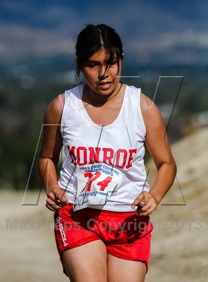 Thumbnail 2 in CIF LA City Section Cross Country Championships (Girls) photogallery.