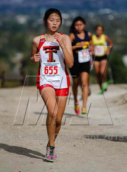 Thumbnail 3 in CIF LA City Section Cross Country Championships (Girls) photogallery.