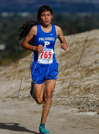 Thumbnail 3 in CIF LA City Section Cross Country Championships (Girls) photogallery.