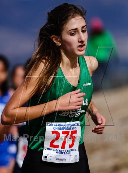 Thumbnail 2 in CIF LA City Section Cross Country Championships (Girls) photogallery.