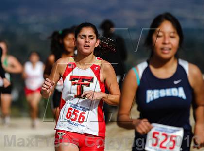Thumbnail 1 in CIF LA City Section Cross Country Championships (Girls) photogallery.