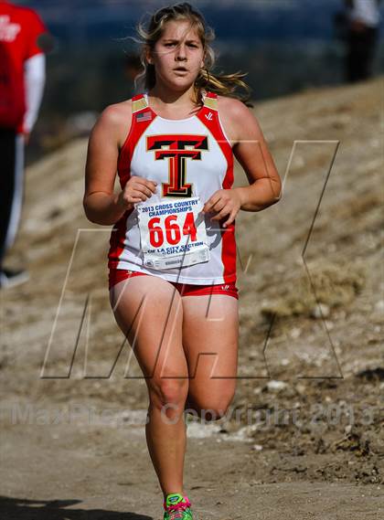 Thumbnail 2 in CIF LA City Section Cross Country Championships (Girls) photogallery.