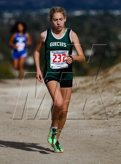 Thumbnail 1 in CIF LA City Section Cross Country Championships (Girls) photogallery.
