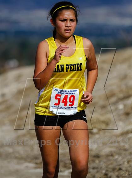 Thumbnail 2 in CIF LA City Section Cross Country Championships (Girls) photogallery.