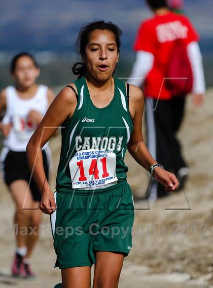 Thumbnail 1 in CIF LA City Section Cross Country Championships (Girls) photogallery.