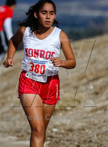 Thumbnail 2 in CIF LA City Section Cross Country Championships (Girls) photogallery.