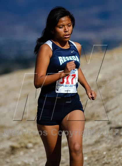 Thumbnail 1 in CIF LA City Section Cross Country Championships (Girls) photogallery.