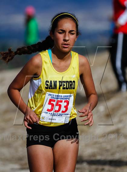 Thumbnail 3 in CIF LA City Section Cross Country Championships (Girls) photogallery.