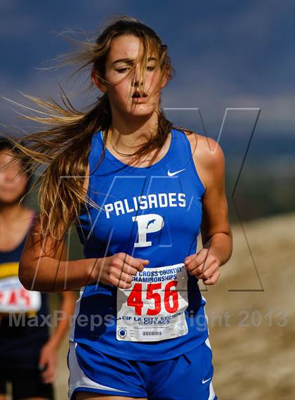 Thumbnail 2 in CIF LA City Section Cross Country Championships (Girls) photogallery.