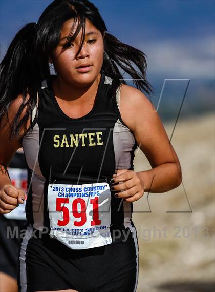 Thumbnail 1 in CIF LA City Section Cross Country Championships (Girls) photogallery.