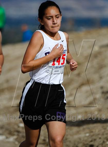 Thumbnail 2 in CIF LA City Section Cross Country Championships (Girls) photogallery.