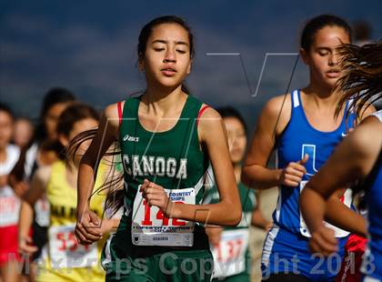Thumbnail 2 in CIF LA City Section Cross Country Championships (Girls) photogallery.