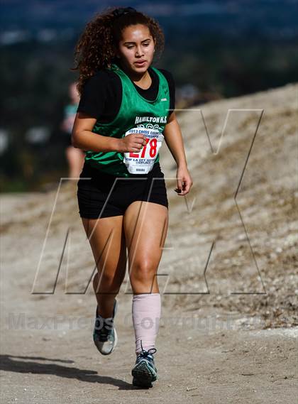 Thumbnail 2 in CIF LA City Section Cross Country Championships (Girls) photogallery.