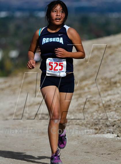 Thumbnail 1 in CIF LA City Section Cross Country Championships (Girls) photogallery.