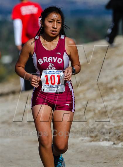Thumbnail 2 in CIF LA City Section Cross Country Championships (Girls) photogallery.