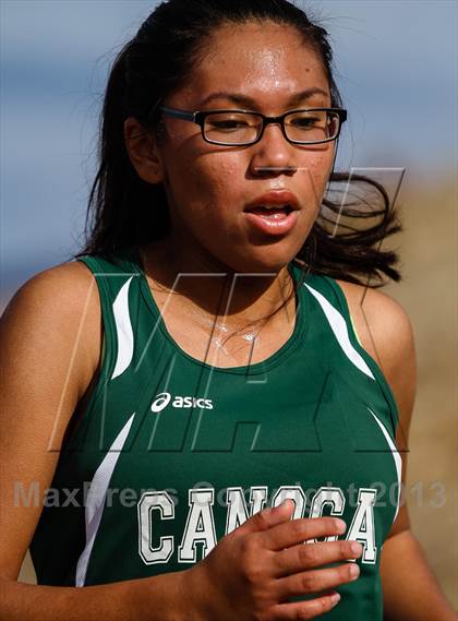 Thumbnail 2 in CIF LA City Section Cross Country Championships (Girls) photogallery.