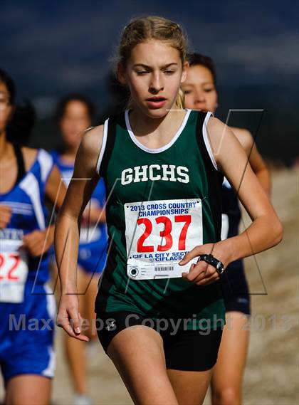 Thumbnail 2 in CIF LA City Section Cross Country Championships (Girls) photogallery.