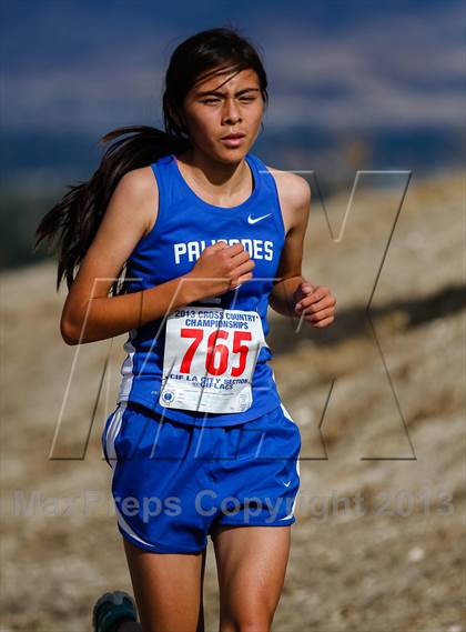 Thumbnail 2 in CIF LA City Section Cross Country Championships (Girls) photogallery.