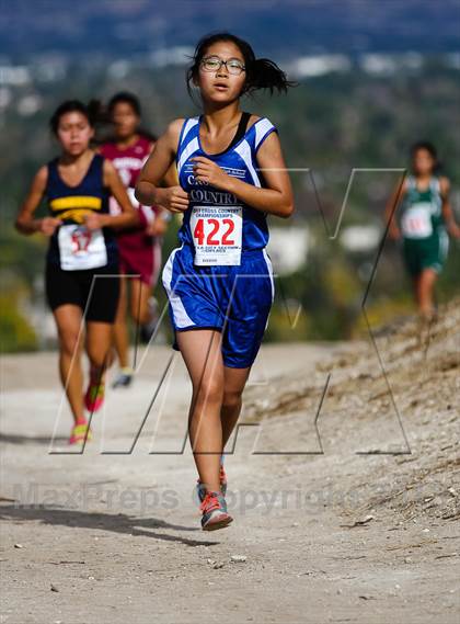 Thumbnail 2 in CIF LA City Section Cross Country Championships (Girls) photogallery.
