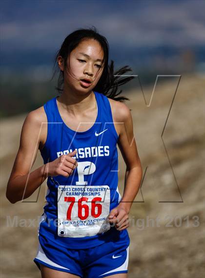 Thumbnail 3 in CIF LA City Section Cross Country Championships (Girls) photogallery.