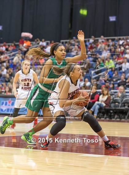 Thumbnail 3 in Vista Ridge vs. Adams (UIL 5A Semifinal) photogallery.