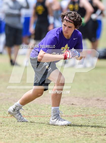 Thumbnail 2 in Notre Dame Prep vs. Horizon (GBAC 7-on-7) photogallery.
