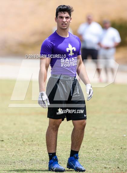 Thumbnail 1 in Notre Dame Prep vs. Horizon (GBAC 7-on-7) photogallery.