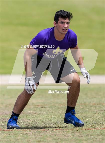 Thumbnail 3 in Notre Dame Prep vs. Horizon (GBAC 7-on-7) photogallery.