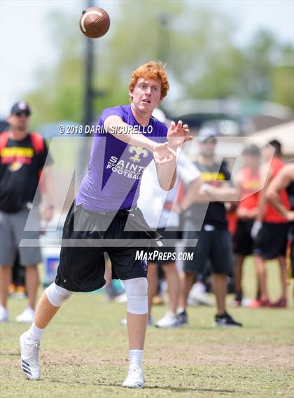 Thumbnail 2 in Notre Dame Prep vs. Horizon (GBAC 7-on-7) photogallery.